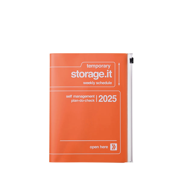 2025 Vertical Weekly Planner A5 Storage.it