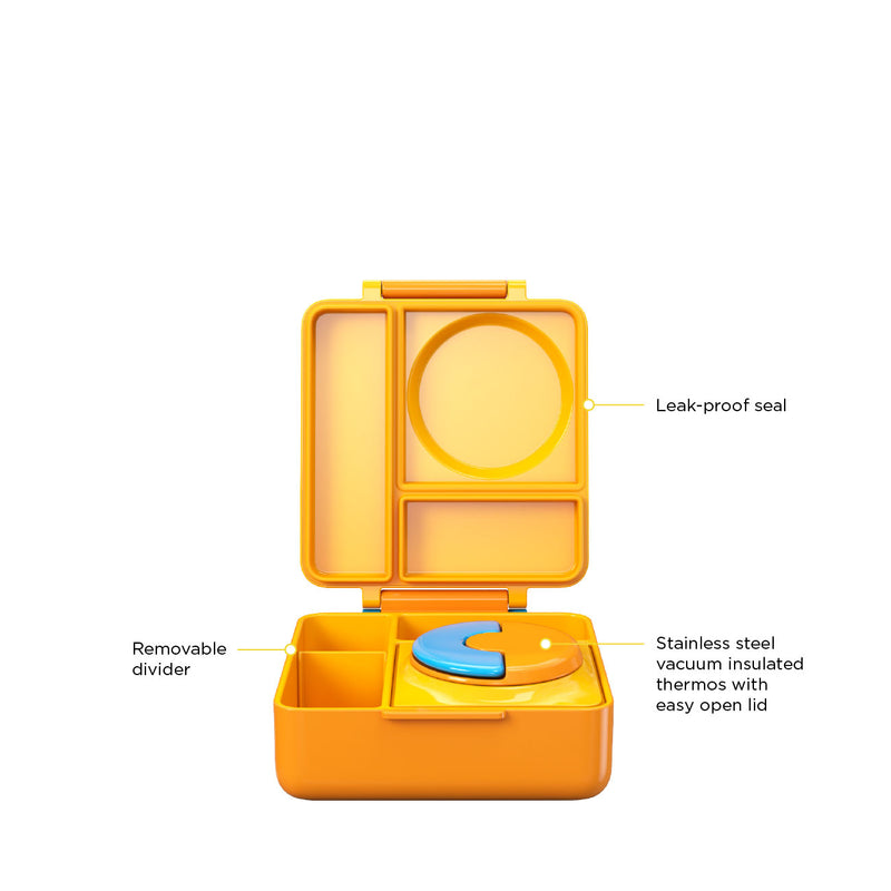 OmieBox Insulated Bento Box Sunshine