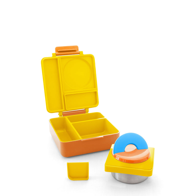 OmieLife OmieBox - Yellow Sunshine - Bento Box for Kids Insulated – Abacus  Toys